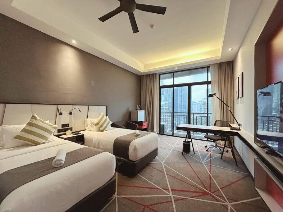 M101 Klcc Kl City King Suites By Livin Kuala Lumpur Exteriér fotografie